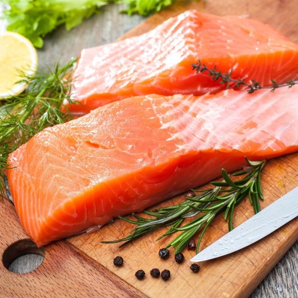 Frsk laksefilet