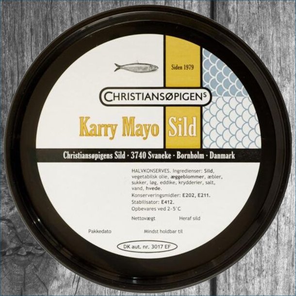 Christianspigen - Karry mayo ( 225 g )