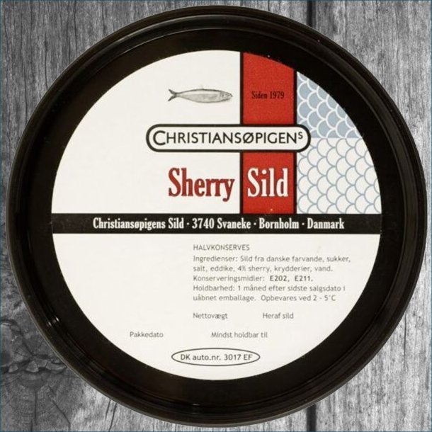 Christianspigen - Sherry ( 225 g )